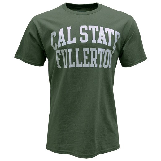 Champion Arch Cal State Fullerton T-shirt - Olive